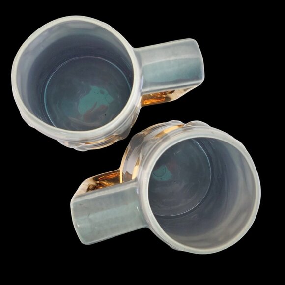 San Clemente Roday California Pottery 60s Vintage Bar Beer Pitcher Mugs Zodiac - Picture 6 of 16